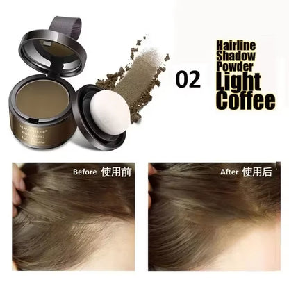 MAYCHEER Hairline Powder Instantly Cover Grey Hair Roots Hair Powder for Covering Grey Hair Maycheer Hairline Shadow Powder