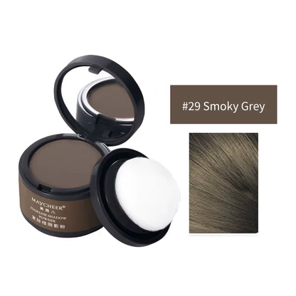 MAYCHEER Hairline Powder Instantly Cover Grey Hair Roots Hair Powder for Covering Grey Hair Maycheer Hairline Shadow Powder
